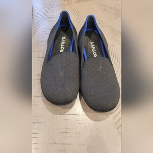 Rothy's Girl's Size 3 Black Slip-On Shoes